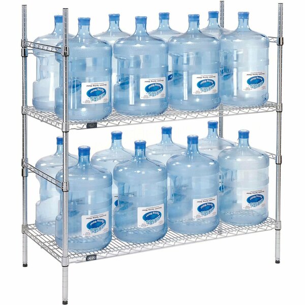 Nexel 5 Gallon Water Bottle Storage Rack, 16 Bottle Capacity 797087